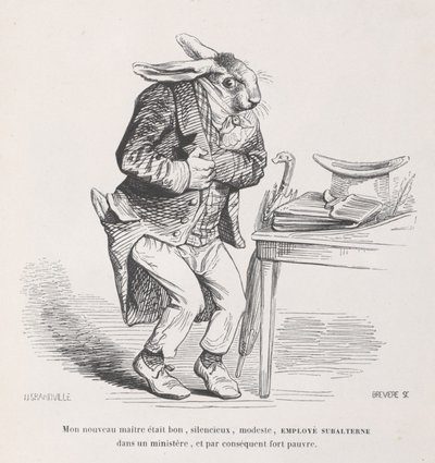 Mijn nieuwe meester uit Scènes uit het privé- en openbare leven van dieren door Louis Henri Brévière