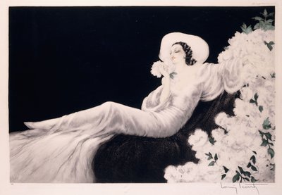 Liefdesbloesem door Louis Icart