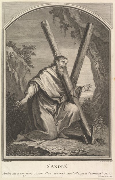 Sint André door Louis Jacob