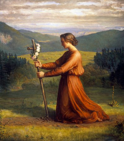 Het gedicht van de ziel; Realiteit door Louis Janmot