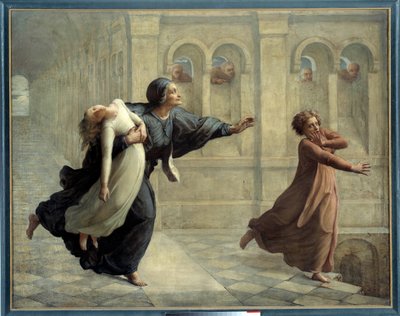 Het Gedicht van de Ziel; De Nachtmerrie door Louis Janmot
