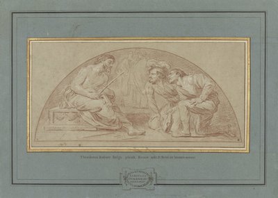 Bespotting van Christus door Louis Jean Jacques Durameau