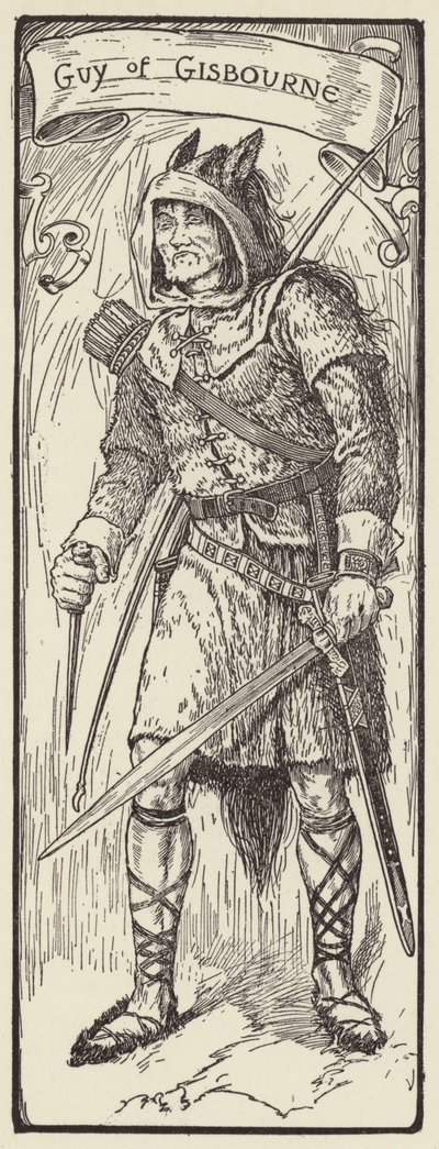 Guy van Gisbourne door Louis John Rhead