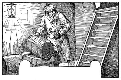 Illustratie door Louis Rhead (1857-1926) voor de roman 