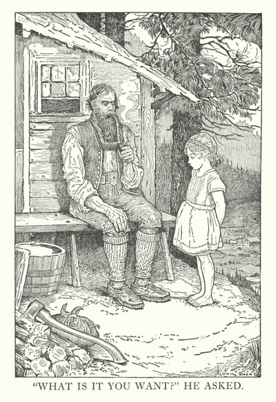 Illustratie voor Heidi door Johanna Spyri door Louis John Rhead