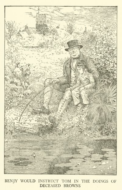 Illustratie voor Tom Brown