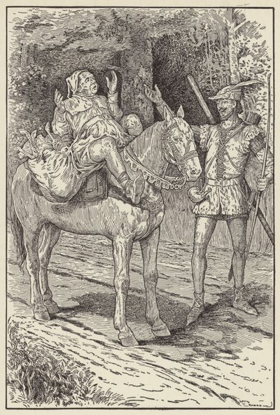 Nee, zei Robin, Wees niet bang, want ik zal je geen kwaad doen door Louis John Rhead