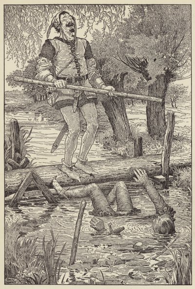 Alsjeblieft, goede kerel, waar ben je nu? door Louis John Rhead
