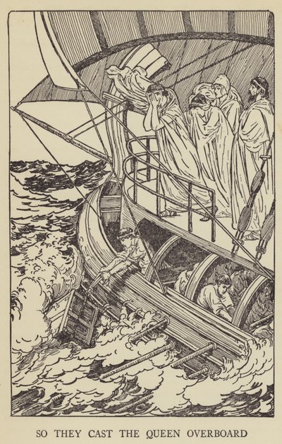 Dus gooiden ze de koningin overboord door Louis John Rhead