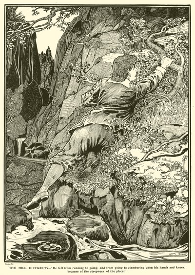 De Heuvel Moeilijkheid door Louis John Rhead