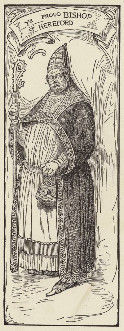 De Trots Bisschop van Hereford door Louis John Rhead
