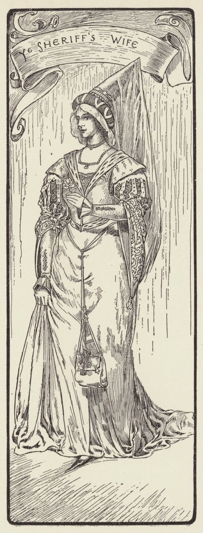 De Vrouw van de Sheriff door Louis John Rhead