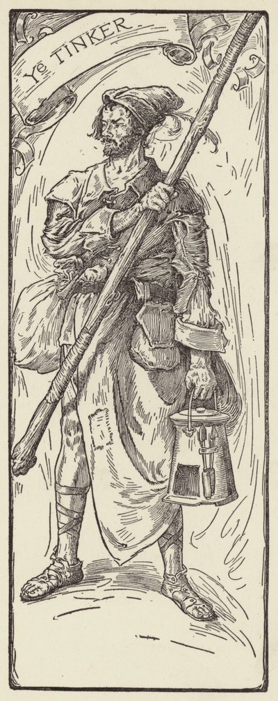 De Tinker door Louis John Rhead