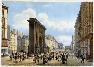 De poort van St Denis - in 