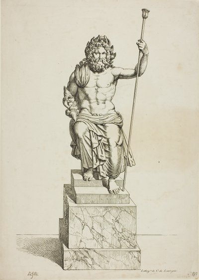 Jupiter, afkomstig uit de collectie van M. Denon door Louis Lafitte