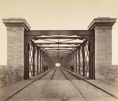 Spoorwegviaduct bij La Fontaine-des-Eaux, Dinan door Louis Lafon