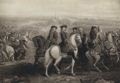 De Slag bij Blenheim door Louis Laguerre