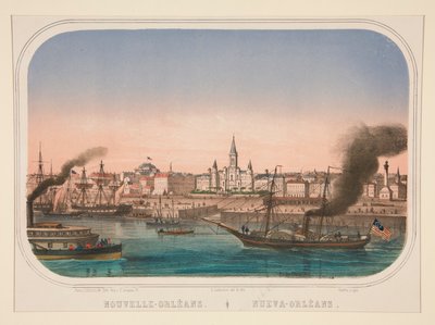 Nieuw-Orleans door Louis Le Breton