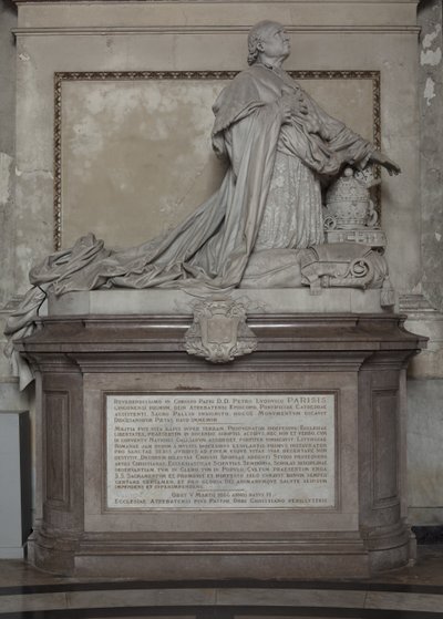 Grafmonument voor Pedro Ludovico Parisis door Louis Leon Cugnot