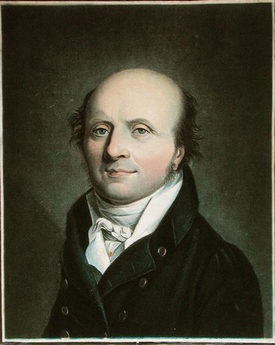 Antoine Dubois (1756-1837) gegraveerd door Gautier door Louis Leopold (after) Boilly