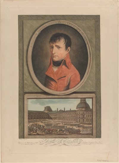 Napoleon Bonaparte als Eerste Consul van Frankrijk door Louis Leopold Boilly