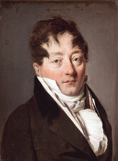Portret van Alexandre Balthazar Laurent Grimod de la Reyniere door Louis Leopold Boilly