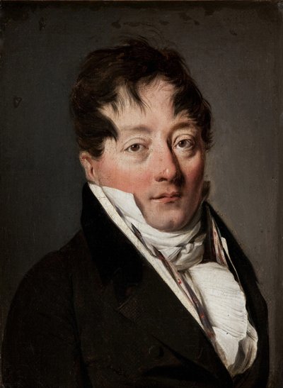 Portret van Alexandre Balthazar Laurent Grimod de la Reynière 1758-1837 door Louis Leopold Boilly