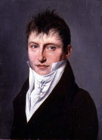 Portret van Andre Augustin Delion door Louis Leopold Boilly