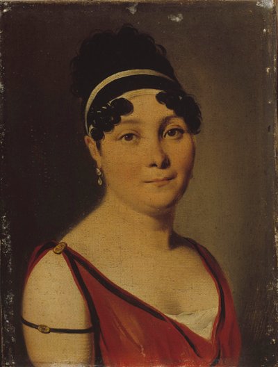 Portret van de operazangeres Caroline Branchu 1780-1850, ca. 1810 door Louis Leopold Boilly