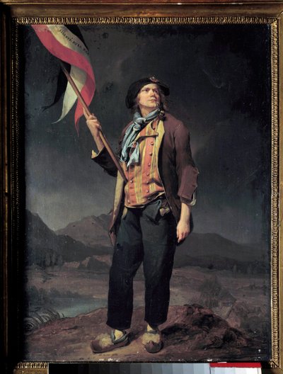 Portret van de zanger Simon Chenard door Louis Leopold Boilly