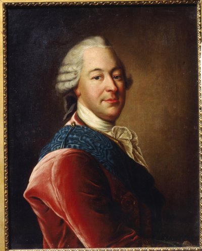 Portret van graaf Mikhail Illarionovich Vorontsov door Louis Tocqué