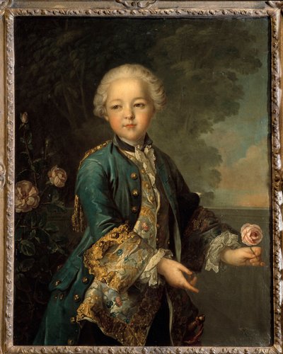 Portret van Louis Philippe II Joseph Hertog van Orléans, genaamd Philippe Egalité door Louis Tocqué