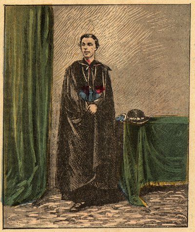Louis-Gaston de Segur (Louis Gaston de Segur) (1844-1879) Franse bisschop - Gravure uit 