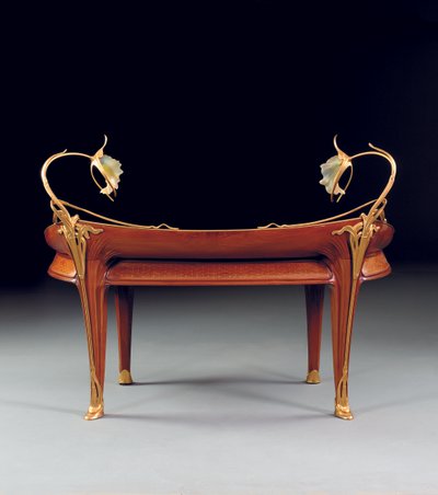 "Orchidee" bureau, ca. 1903 door Louis Majorelle
