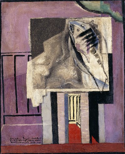 Stilleven voor een Balkon, 1929 door Louis Marcoussis