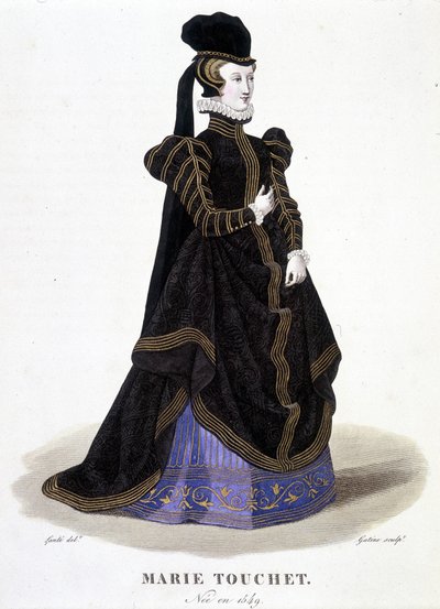 Portret van Marie Touchet (1549-1638) - in 