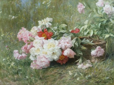 Vers gesneden bloemen door Louis Marie Lemaire