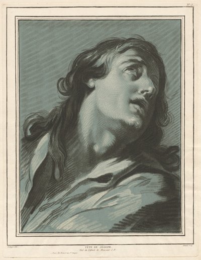 Hoofd van Joseph door Louis Marin Bonnet