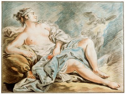 Venus met duiven, 18e eeuw door Louis Marin Bonnet