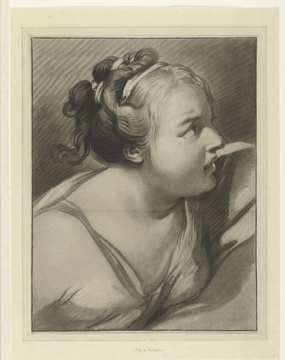 Vrouw van Potifar door Louis Marin Bonnet