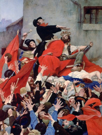 Apotheose van het Gepeupel, 1884 door Louis Maurice Boutet de Monvel