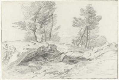 Grotte delle Capre aan de grens bij Nemorosa en Fredda door Louis Mayer