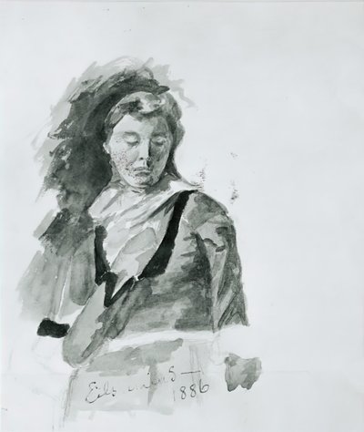 Vrouwelijke Figuur door Louis Michel Eilshemius