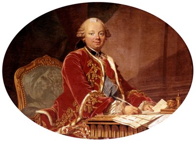 Étienne-François, Hertog van Choiseul-Stainville door Louis Michel van Loo