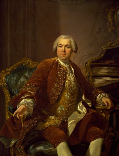 Portret van Nicolas Beaujon door Louis Michel van Loo