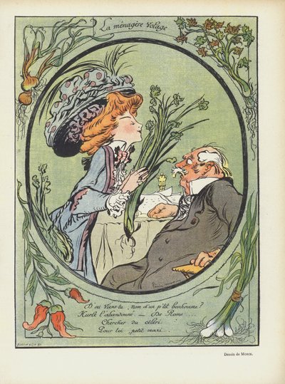 Illustratie voor Le Rire door Louis Morin