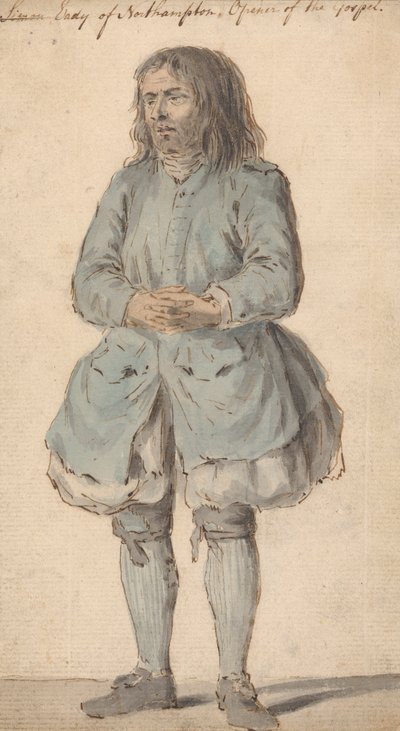 Simon Eady van Northampton, Opener van het Evangelie door Louis Philippe Boitard