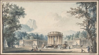 Project voor een Feestdecor, n.d. door Louis Pierre Baltard