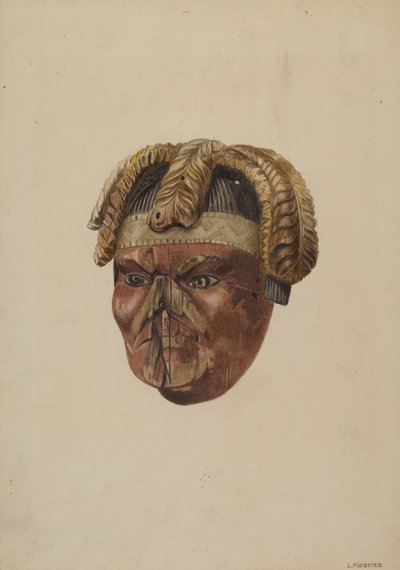 Boegbeeld "S.S. Robert Fulton" door Louis Plogsted