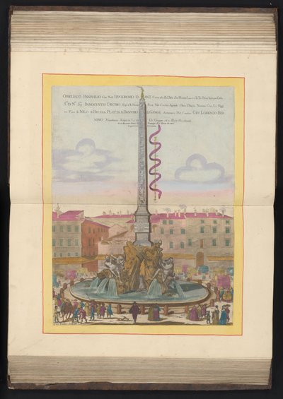 Vierstromenfontein te Rome door Louis Rouhier